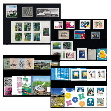 Série annuelle 2023 avec timbre isolés Série annuelle 2023 avec timbres isolés, non oblitéré