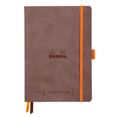 RHODIA Goalbook Notizbuch A5 117572C Softcover Schokoladenb. 240 S.