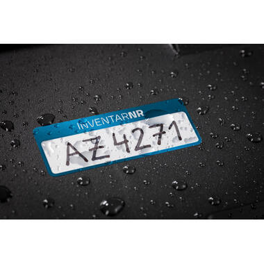 AVERY ZWECKFORM Etichette inventare 50x20mm 6906 blu, Poly. 10fl.50pz.