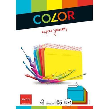 ELCO Buste Color C5 74618.00 100g, 5 - colori 5x4 pezzi