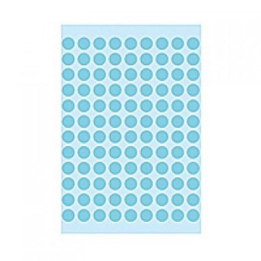 HERMA Markierungspunkte 8mm 1843 blau 540 Stück