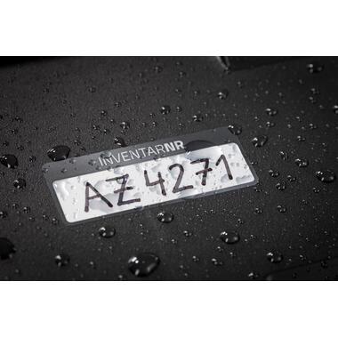 AVERY ZWECKFORM Etichette inventare 50x20mm 6905 nero, Polyester 10fl.50pz.