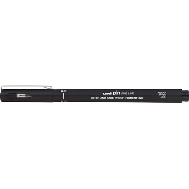 UNI-BALL Fineliner Pin 0,5mm PIN05200(S)B nero