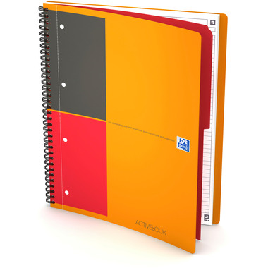 OXFORD Activebook A4+ 1402 rigato 6mm, 80g 80 fogli