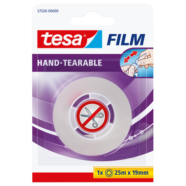 TESA Tesafilm 25mx19mm 57520-00000 transparent 1 Rolle