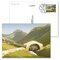 Swiss Parks, Postal card Parc Ela Picture postcard, postage value CHF 0.85 and CHF 1.00 for the card, cancelled