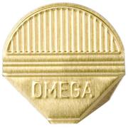OMEGA Corner clips 100 / 22 gold 100 pcs. 