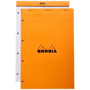 RHODIA Blocco appun.orange 210x318mm 20200C quadrettato 80 fogli