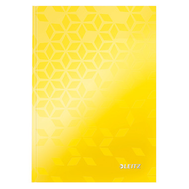 LEITZ Notizbuch WOW A5 4627-10-16 liniert, 90g gelb