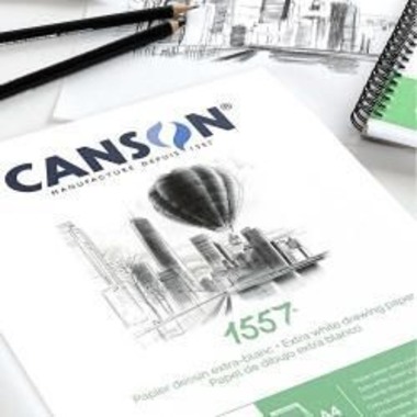 CANSON Carta schizze A3 31412A005 180g, bianco 30 fogli
