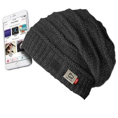 SBS Cappello di lana Bluetooth Black
