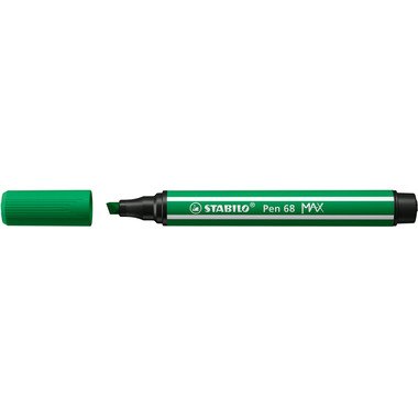 STABILO Fasermaler Pen 68 MAX 2+5mm 768/36 smaragdgrün