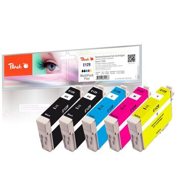 Peach Spar Pack Plus Tintenpatronen kompatibel zu Epson T1295