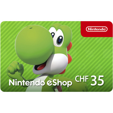Carte cadeau Nintendo 35 CHF