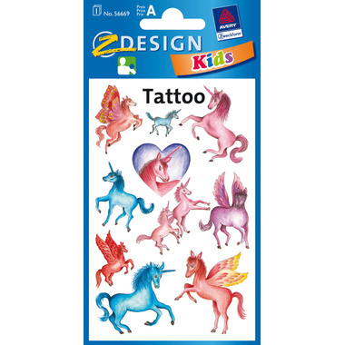 Z-DESIGN Sticker Tattoo 56669 Einhorn