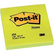 POST - IT Block 76x76mm 654 gelb / 100 Blatt