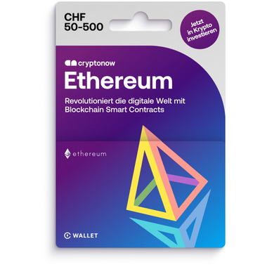 Carte cadeau Cryptonow - Ethereum variable