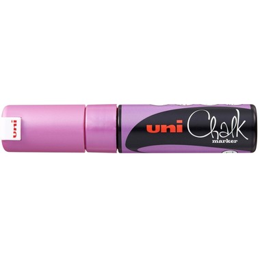 UNI-BALL Chalk Marker 8mm PWE-8K METALLIC PINK Metallic rose