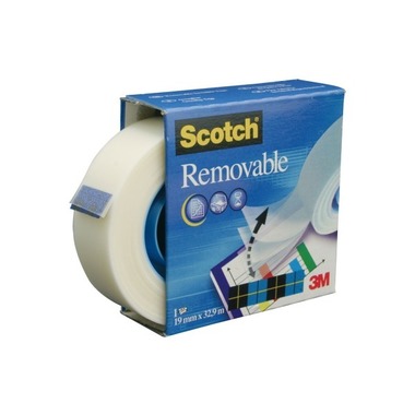 SCOTCH Tape 811 19mmx33m 8111933K invisible, removable