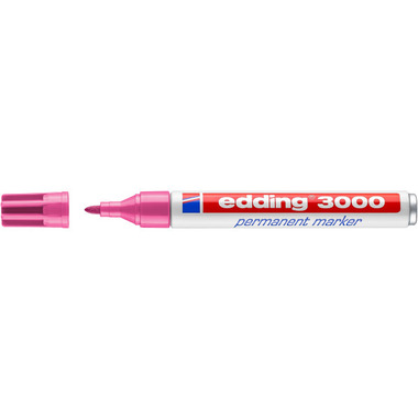EDDING Permanent Marker 3000 1,5 - 3mm 3000 - 9 rosa
