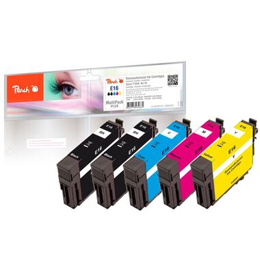 Peach Combi Pack Plus, compatible with Epson No. 16