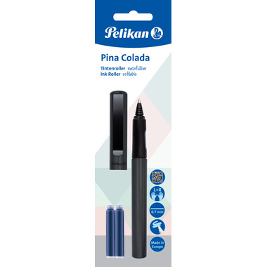 PELIKAN Tintenroller Pina Colada 0.7mm 7191781 Classic, Anthrazit