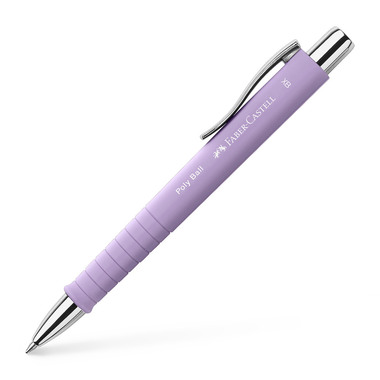 FABER-CASTELL Penna a sfera Poly Ball XB 241104 sweet lilac