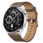 Huawei Watch GT3 Leather Strap (46mm, Brown) 