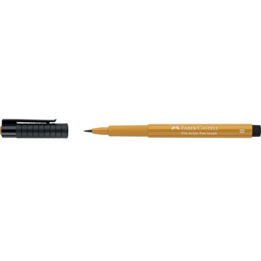FABER-CASTELL Pitt Artist Pen Brush 2.5mm 167468 grüngold