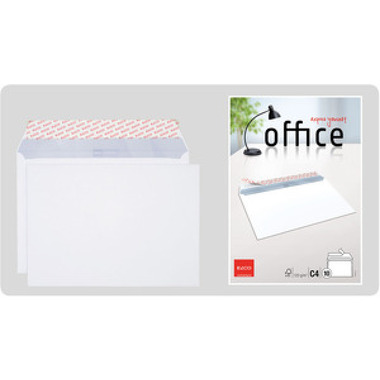 ELCO Buste Office s. finestra C4 74476.12 120g,bianco, colla 10 pezzi