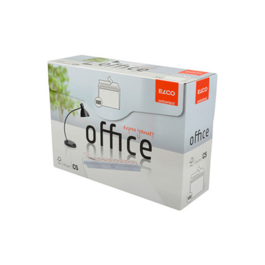 ELCO Envelope Office w/o window C5 74535.12 100g, white, glue 100 pcs.
