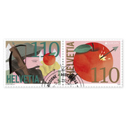 Briefmarken-Serie «EUROPA – Mythen und Sagen» Serie (2 Marken, Taxwert CHF 2.20), gummiert, gestempelt
