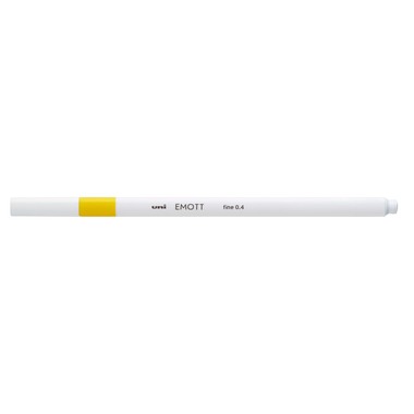 UNI-BALL Fineliner Emott 0.4mm PEM-SY_2_YELLOW jaune