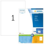 HERMA Universal Labels 210x297mm 4631 white 200 pcs. / 200 sh. 
