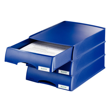 LEITZ Cassetto port.lettere Plus A4 52100035 blu