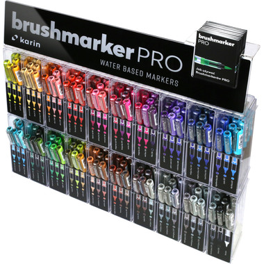 KARIN Brush Marker PRO 27C11 Display 240 pcs.