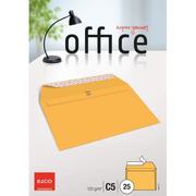 ELCO Enveloppe Office s/fenêtre C5 74471.72 120g, jaune 25 pcs. 