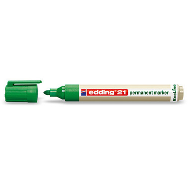 EDDING Permanent Marker 21 1.5-3mm 21-4 verde