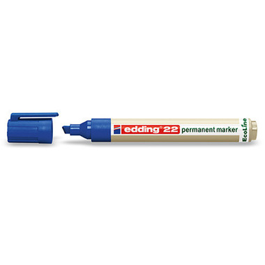 EDDING Permanent Marker 22 1.0-5.0mm 22-3 blau