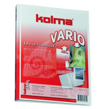 KOLMA Sichtbuch Vario KolmaFlex A4 03.746.16 weiss, für 40 Taschen