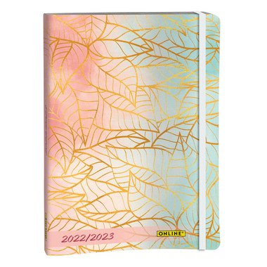 ONLINE Creative Diary 7395 Golden Leaves