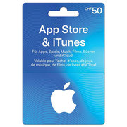 Carte regalo App Store &amp; iTunes CHF 50.- 