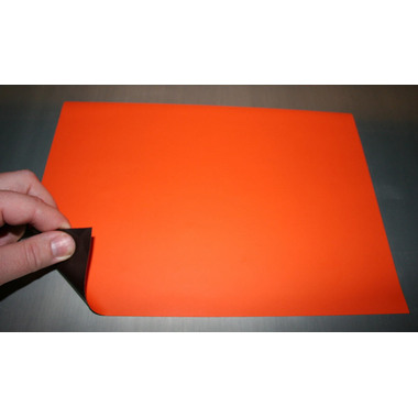 MAGNETOPLAN Magnetpapier A4 1266044 orange