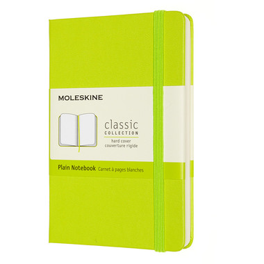 MOLESKINE Notizbuch HC Pocket/A6 850864 blanko,limetten grün,192 S.