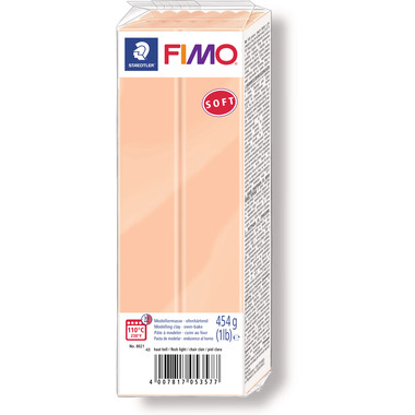 FIMO Modelliermasse soft 8021-43 hautfarbe, hell 454g