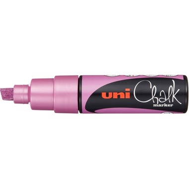 UNI-BALL Chalk Marker 8mm PWE-8K METALLIC PINK Metallic rosa