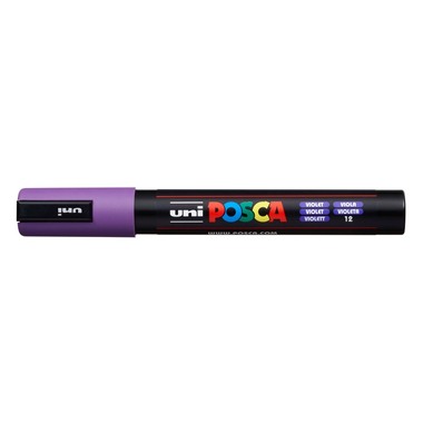 UNI-BALL Posca Marker 1,8-2,5mm PC-5M VIOLET violet