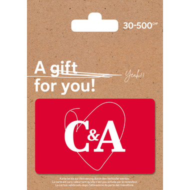 Giftcard C&A variable