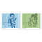 Timbres Série «75 ans UNICEF» Série (2 timbres, valeur d'affranchissement CHF 3.00), autocollant, non oblitéré