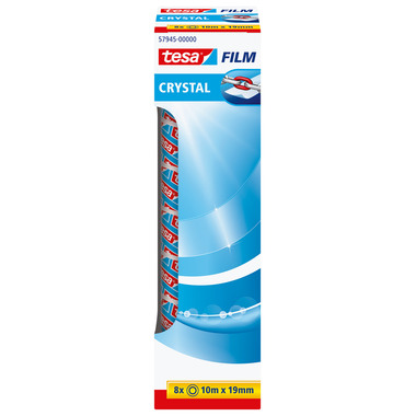 TESA Crystal Tape 19mmx10m 579450000 8 pcs.
